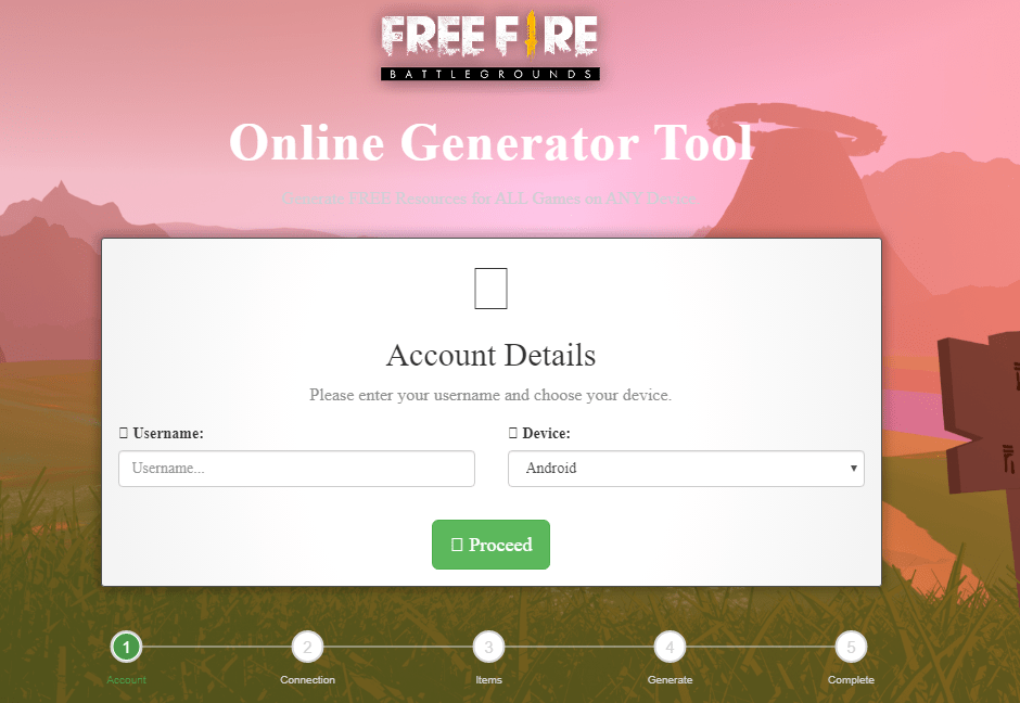 FF-Online-Generator-Tool